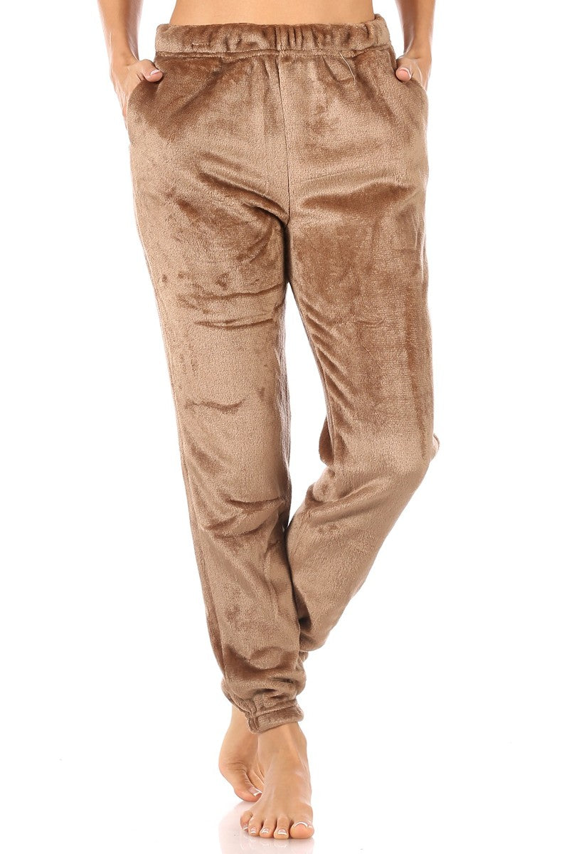 Womens discount camel joggers