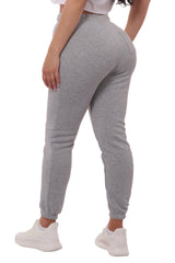 Wholesale Womens Thick Fleece Lined Sweatpants - Light grey - S&G Apparel